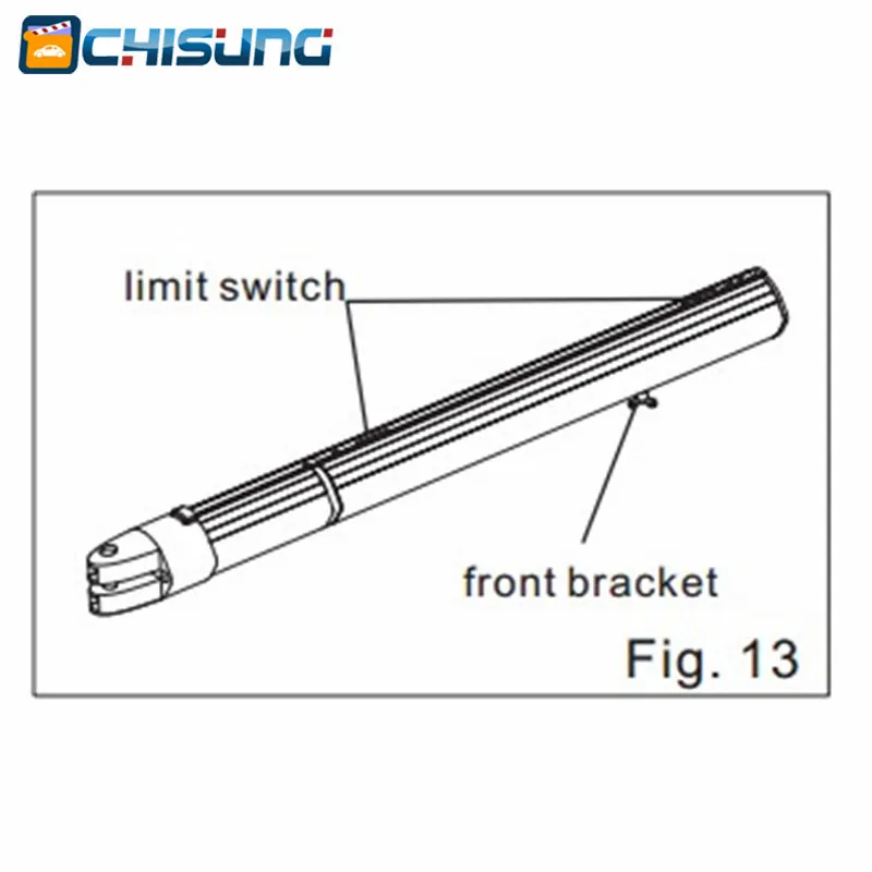 Clearance DC24V Electric Linear Actuator 200kgs Engine Motor System Automatic Swing Gate Opener + 2 remote control 7