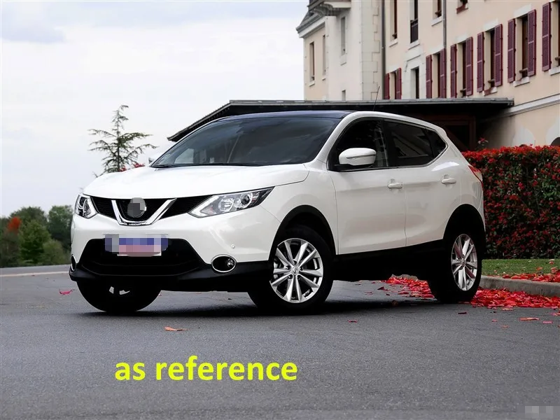 Для Nissan Qashqai стайлинга автомобилей Экстерьер сзади автомобиля хвост противотуманных фар Крышка отделка 2 шт