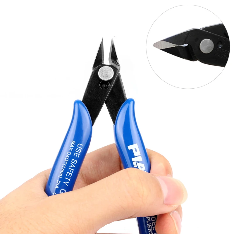 

1Pc Multifunctional Electrical Wire Cable Cutters Cutting Side Snips Flush Pliers Nipper Carbon Steel Diagonal Pliers Hand Tools