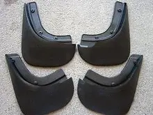 Automotive 4PCS Rear Car accessory Mudguard Mud Flaps Splash Guard Fit For 1998 1999 2000 2001 2002 2003 2004 2005 AUDI A6 (C5)