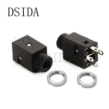 5 шт. 3,5 мм вертикальное гнездо 4Pin стерео гнездо Джек с винтом 3,5 аудио разъем для наушников PJ-341 3 полюса отверстие для наушников