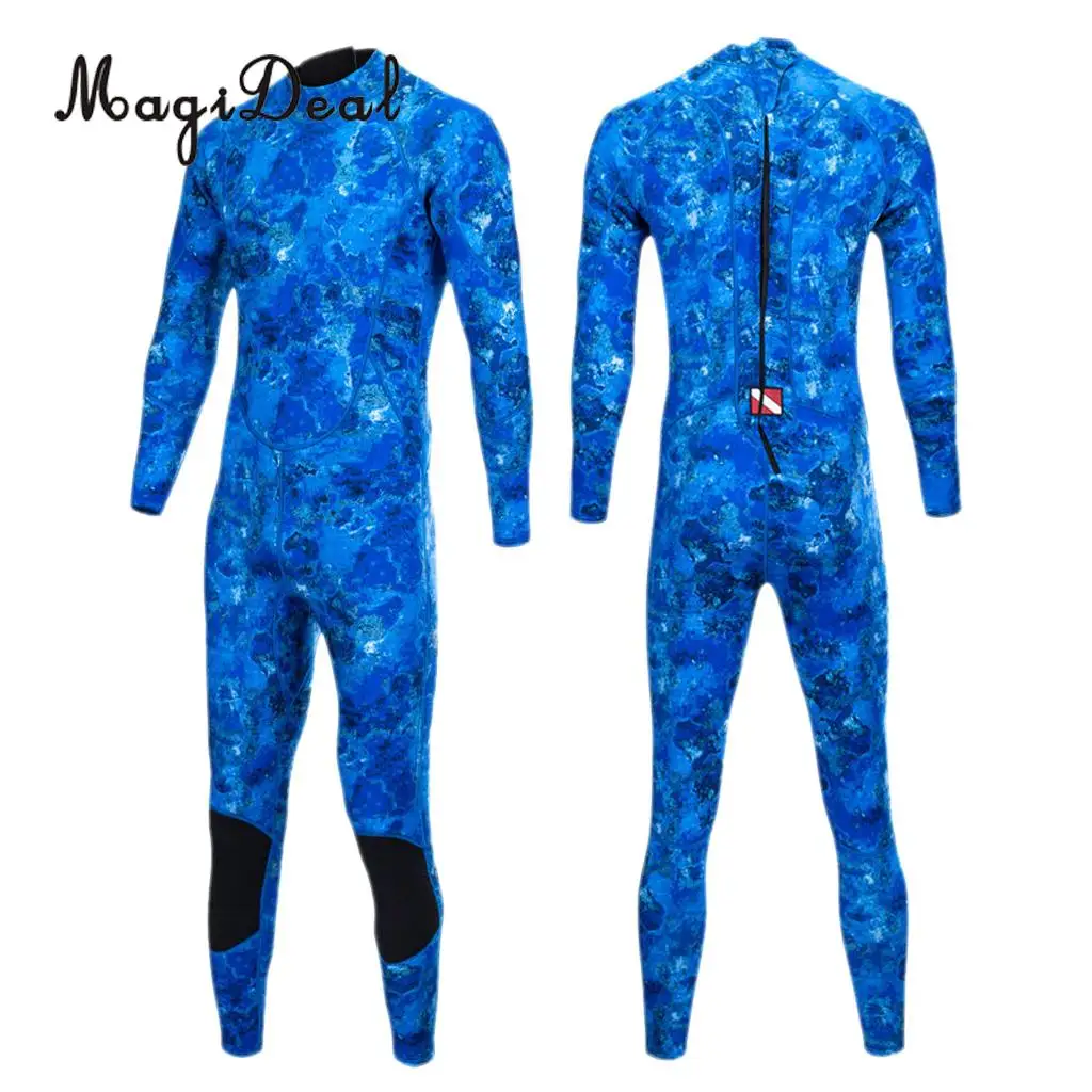 Professional 3mm Neoprene Men's Wetsuit Scuba Diving Surfing Swimming for Underwater Kayak Bodyboard Spearfishing Swimwear S-XXL