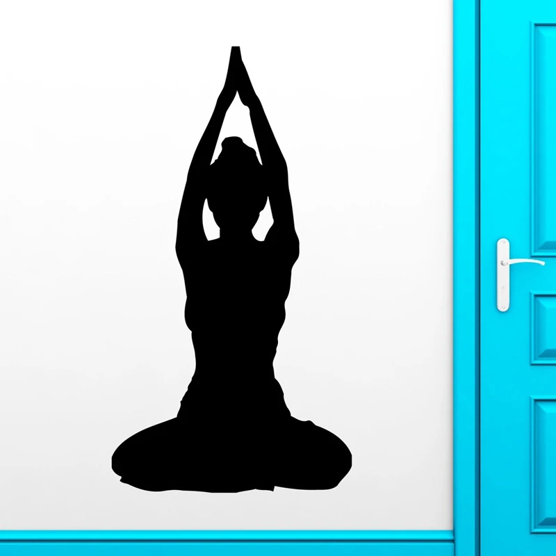 

Buddha Quotes Namaste Wall Decals Yoga Mandala Wall Stickers Living Rooms DIY Home Decor Yoga Decoration