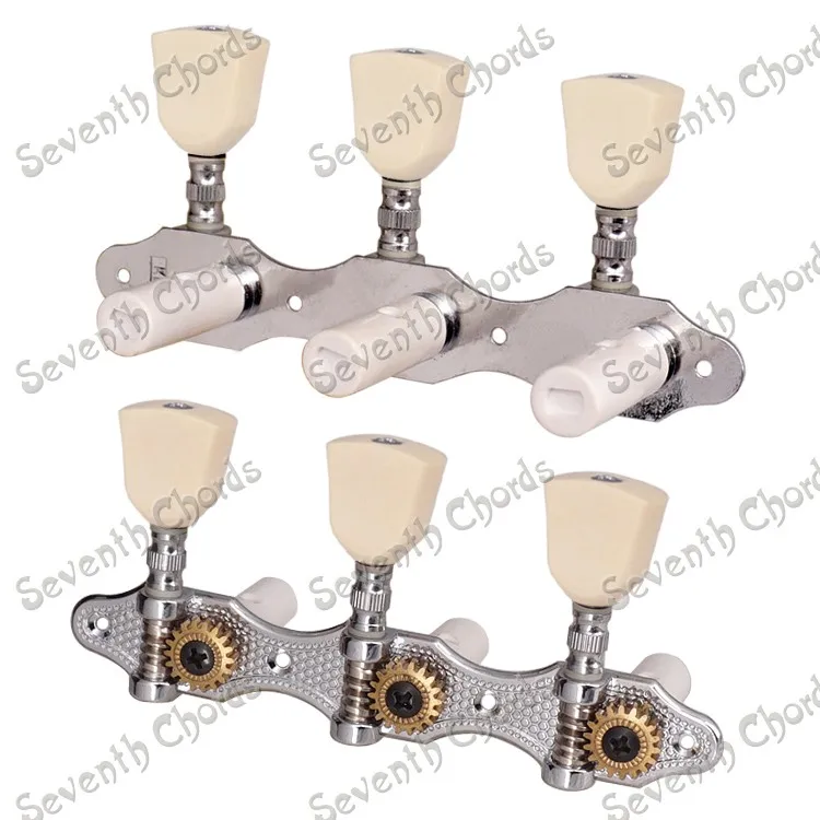 A Set Gear Ratio 118 Chrome 3r3l Classical Guitar Tuning Peg Tuners