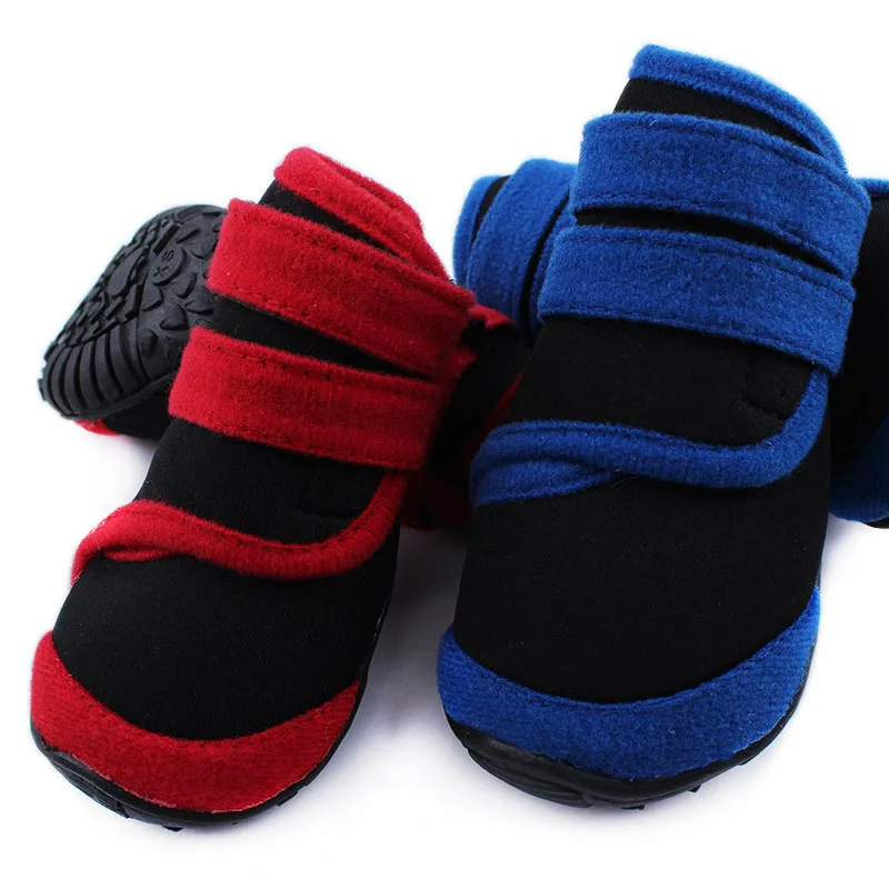 SYDZSW Hot Lrage Dog Shoes Bulldog Boots Neoprene Warm Big Dog Winter Boots for Gold Retriever Husky Outdoor Dog Supplies Anti Slip1