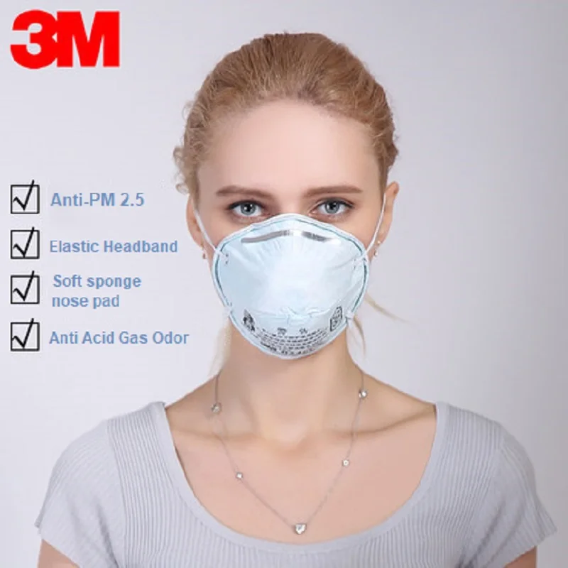 

5/10Pcs 3M R95 8246 Gas Mask Anti Dust Particles Trace Acid Gas Odor Protective Respiratory Chemical Paper Making Metallurgy