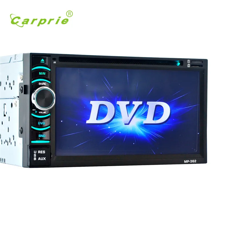 

2017 new fashion 6.5 Double 2DIN Touch Car Stereo CD DVD Player Bluetooth USB SD AM FM TV Radio ses quality hot 17june2