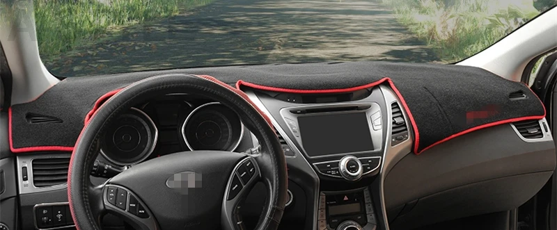 Для hyundai Elantra 2016 2017 2018 крышка приборной панели коврик солнцезащитный тент