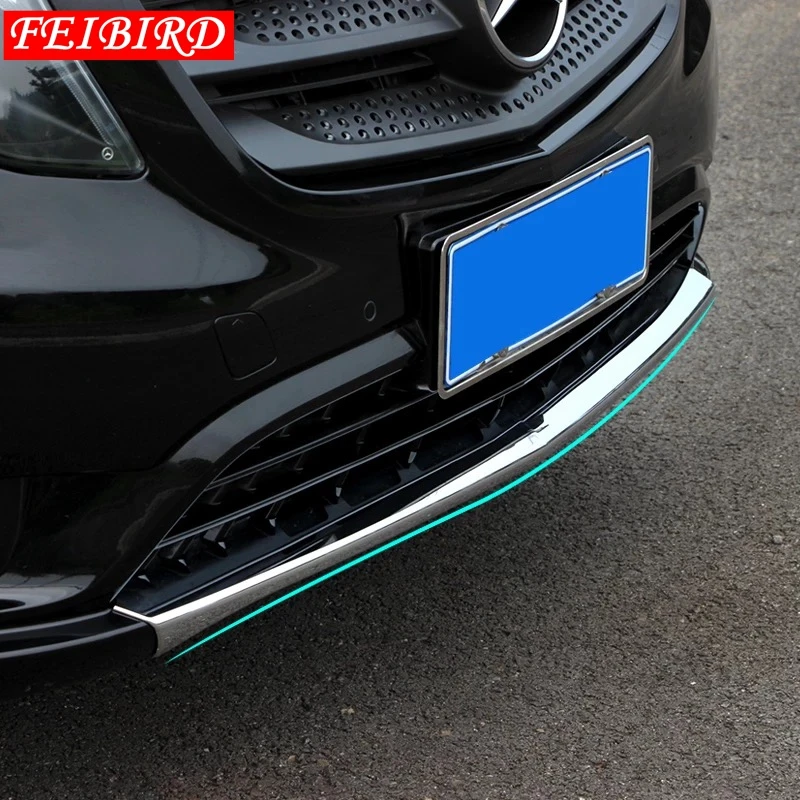 For Mercedes-Benz Vito (W447) 2016-2019 Car Accessories ABS Chrome Side  Door Body Molding Moulding Trim