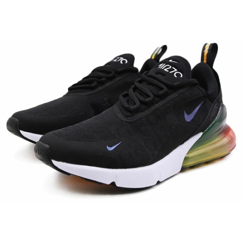 Nike Air Max 270 (gs) Kids Will Official Children Running Shoes Outdoor Comfortable Sports Sneakers #943345