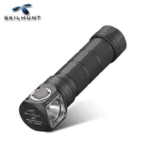 SKILHUNT H03R Waterproof XM-L2 3 Modes 1200LM Multi-level EDC LED Flashlight By 18650/CR123A /RCR123A battery Camping