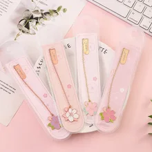 Вишня Сакура кулон Закладка канцелярские товары школьные офисные принадлежности Escolar Papelaria