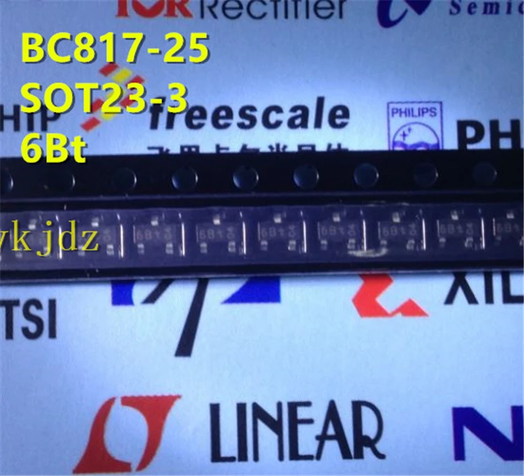 

1PCS/Lot , BC817-25 BC817-25LT1G BC817W 6BT BC817-16LT1G BC817-16 6AP SOT-23 ,New Oiginal Product New original fast delivery