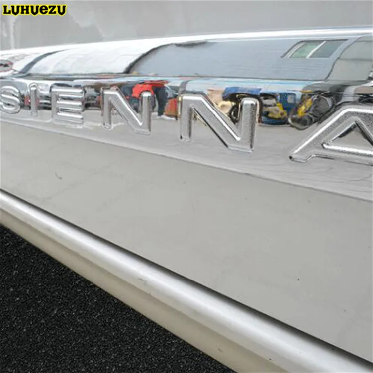 Luhuezu дверь боковая накладка тела литые накладки для Toyota Sienna 2011 2012 2013 аксессуары