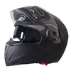 Men's Motorcycle Helmet MAN Dual Lens Visors Flip up snowmobile Helmets Motocross Men Winter Motor Bike Motorbike cross Helmet ► Photo 1/6