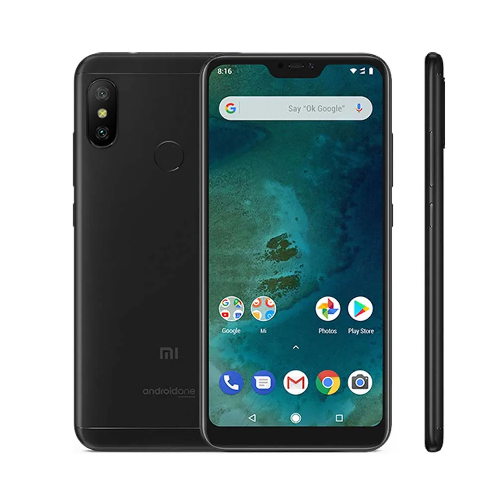 Испанская глобальная версия Xiaomi Mi A2 Lite 4 Гб 64 ГБ Android One Snapdragon 625 Восьмиядерный 5 84