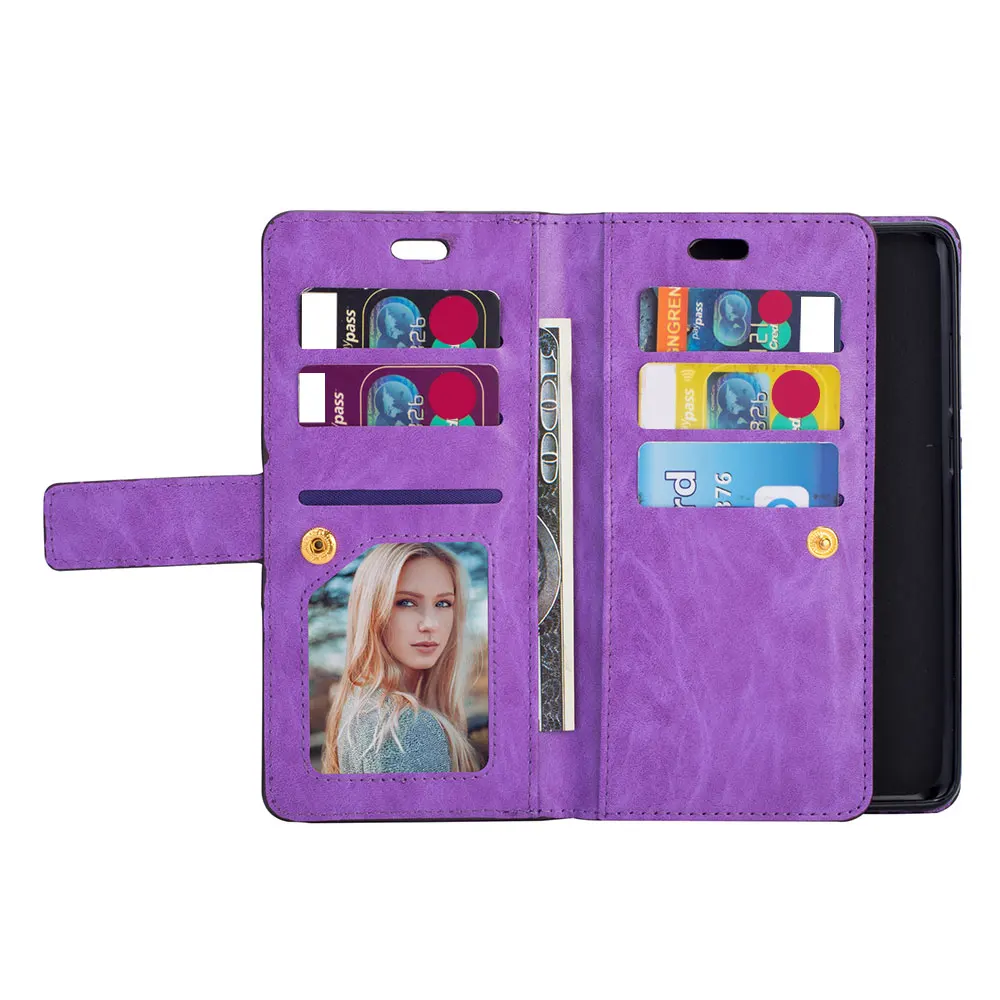 

KISSCASE PU Leather Case For Huawei Mate 20 Pro P20 Lite P30 Lite P Smsrt 2019 Phone Cover Card Pocket Magnetic Kickstand Case