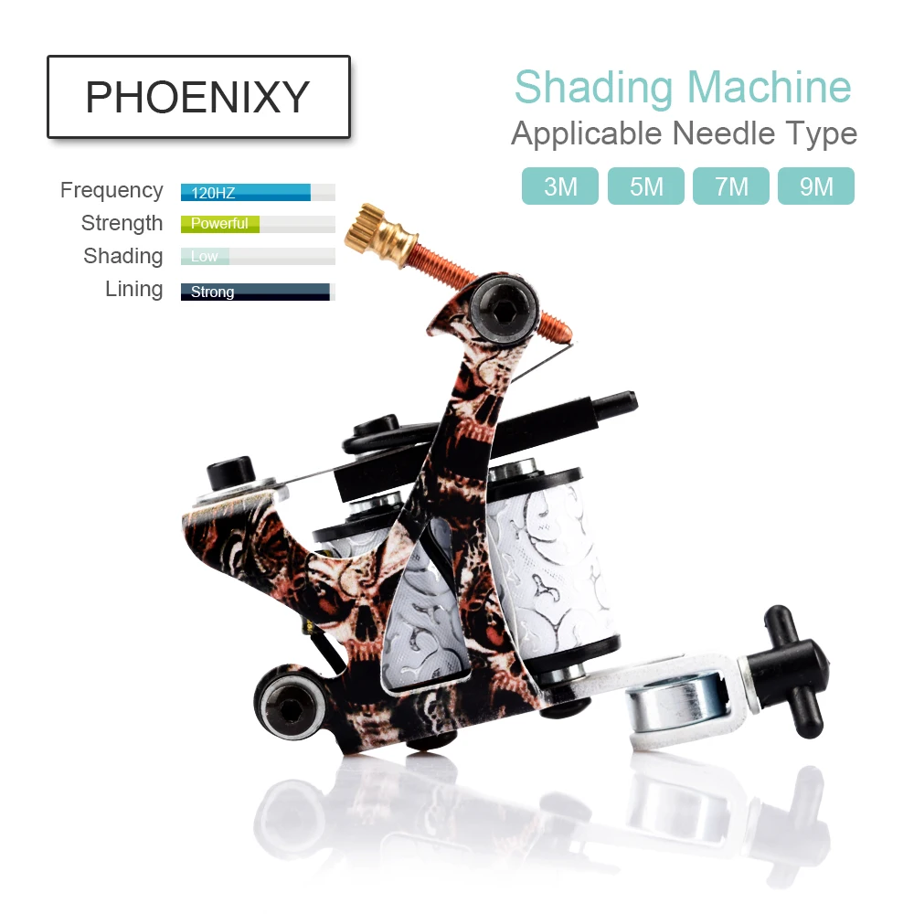 Goede Compleet Tattoo Kits Een Tattoo Machine Gun 8 Wrap Coils 4 PC Inkt Pigment Voeding Permanente Make Beginner Tattoo set