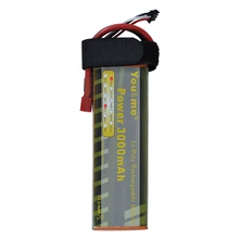 You&me 7.4V 3000MAH 35C MAX 55C AKKU RC LiPo Battery rechargeable For RC Helicopter quadcopter