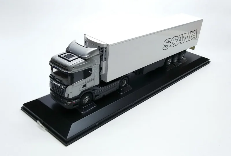 Сплавочная модель 1:50 Scania R620 логистической кабины и штора контейнер грузовик