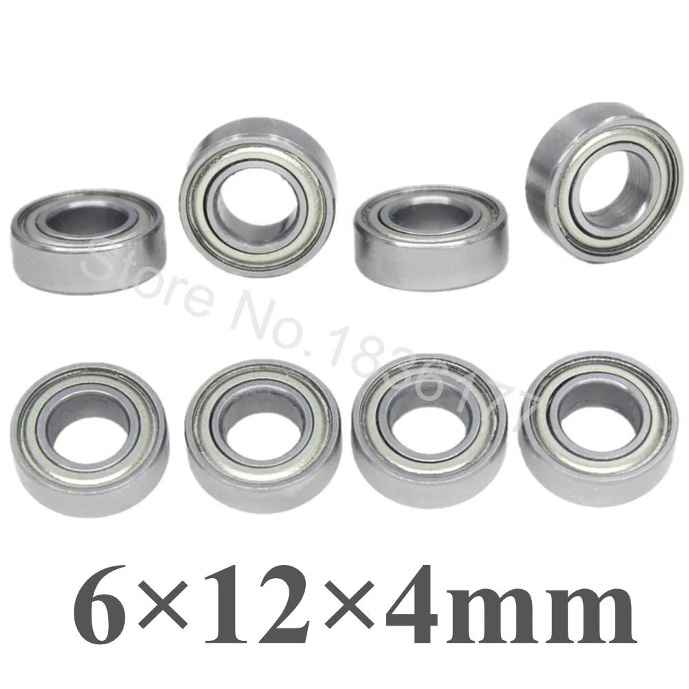 8pcs Ball Bearings 6x12x4mm For Traxxas HPI Associated Tamiya Kyosho
