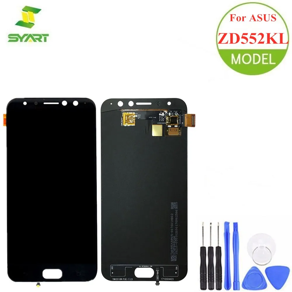 Для Asus ZenFone 4 Selfie Pro ZD552KL ЖК дисплей с сенсорным экраном Экран дигитайзер для сборки