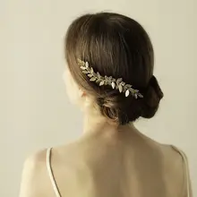 Греко-римские оливковые листья золотые серебряные волосы расчески филиал повязка головной убор повязка на голову для невесты аксессуары для волос ювелирные изделия