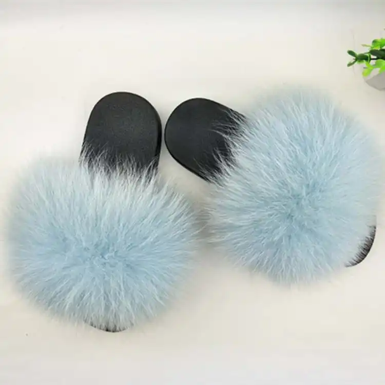 sliders shoes fluffy