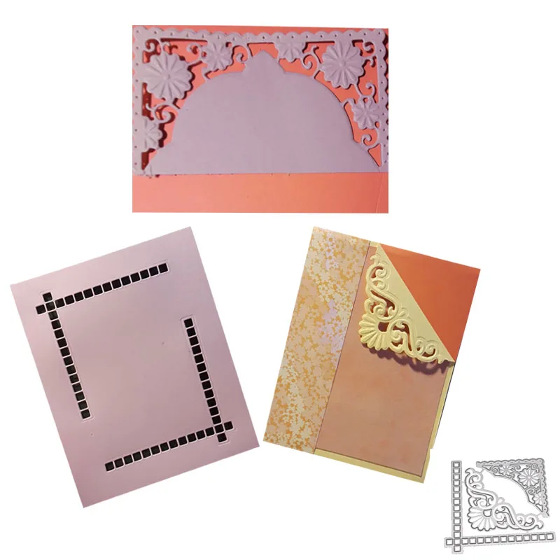 Buy 3PC 3D Combination Edge Border Metal Cutting Dies