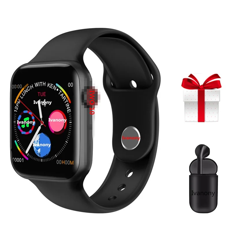 

IWO LITE Smart Watch 44mm Watch 4 Heart Rate Monitor case for Apple iPhone Android phone IWO 8 Cheaper Version VS IWO 5 6 +Gift