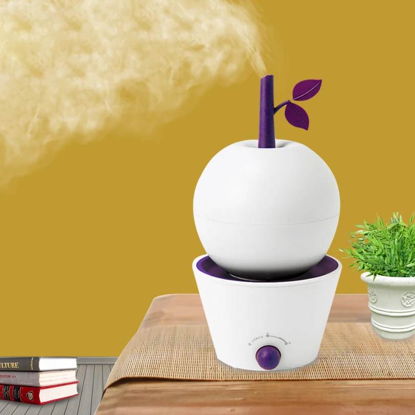 

2018 New Apple Style 1.2L Cute Air Humidifier Mist Creative Diffuser Fogger Healthy Life Quiet Aircondition Humificador