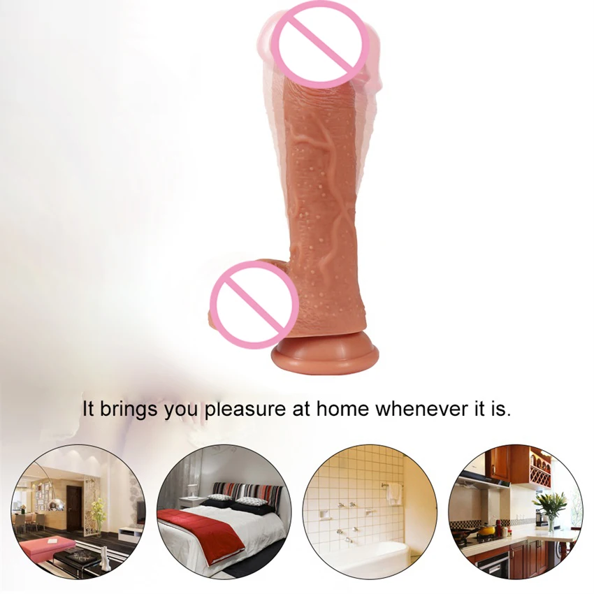 vibrating dildo soft silicone (6)