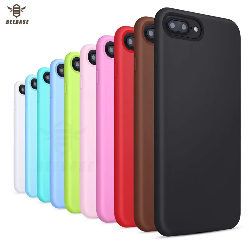 

BEEBASE Shockproof Phone Case For iphone 6 6s Case For iphone 5 5s Cover For iphone 7 8 6 6S Plus Soft Silicon case For iphone 8