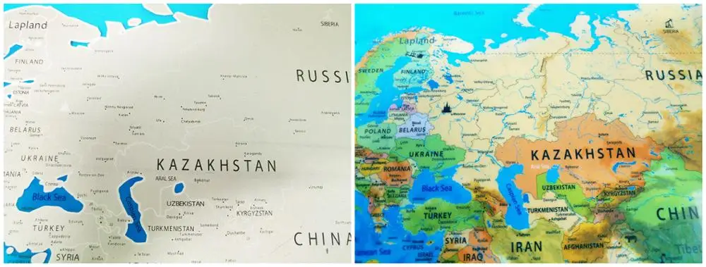 Scratch Map KA