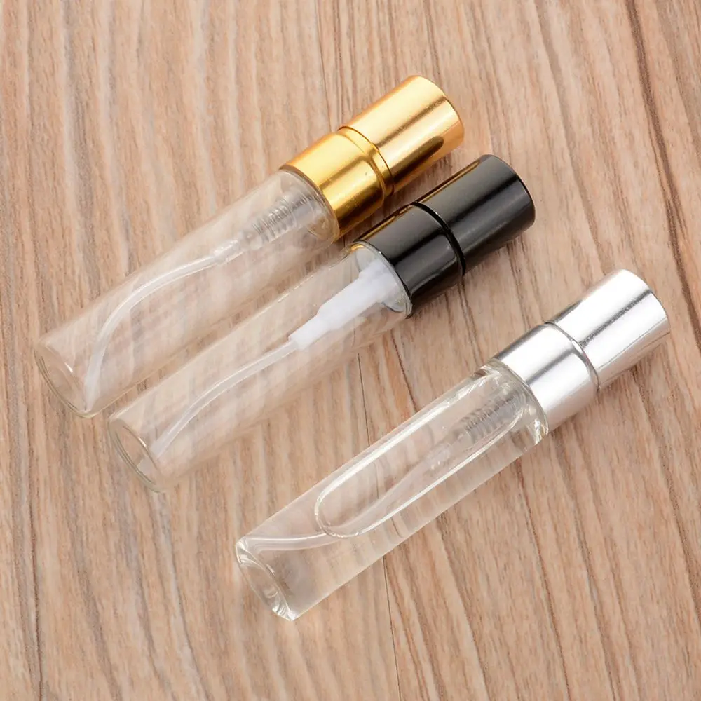 

Hot Sale 5ml Refillable Mini Perfume Spray Bottle Aluminum Spray Atomizer Portable Travel Cosmetic Container Perfume Bottle