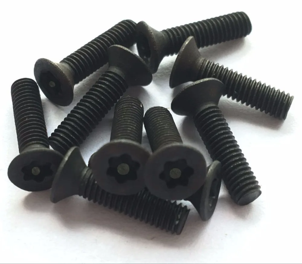 50 шт. M4x6mm-12mm углеродистая сталь плоская головка шестигранная колонна винт