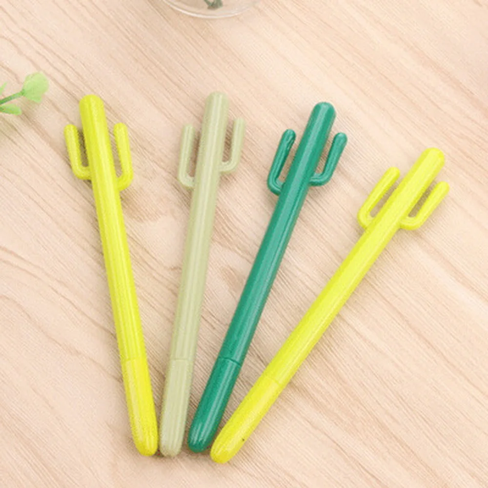 

BP3 Pcs/Stationery cartoon cute cactus pen creative pen student scuola gel colored pens WJ-ZXB6