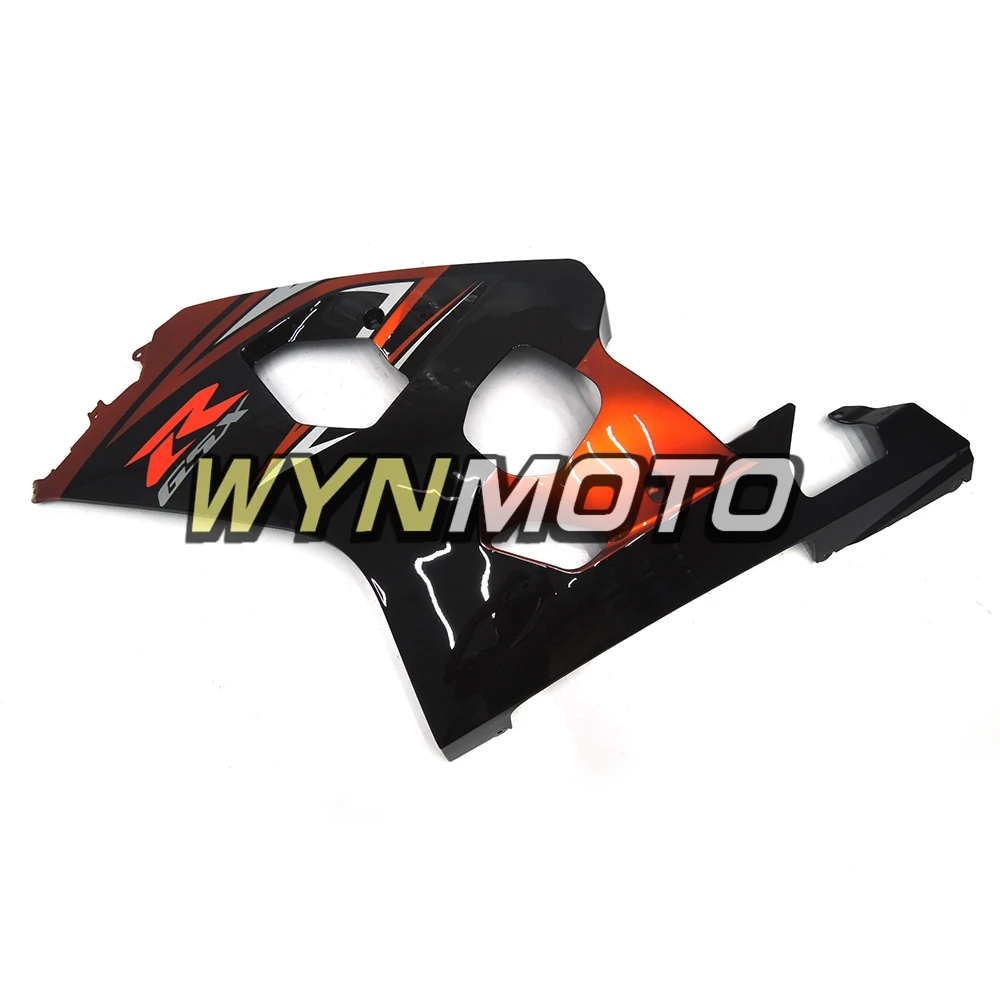 Полная abs инъекций Обтекатели для Suzuki GSXR600-750 K4 2004 2005 мотоцикл обтекатель Наборы Чехлы для мангала кузов корпусов черный оранжевый