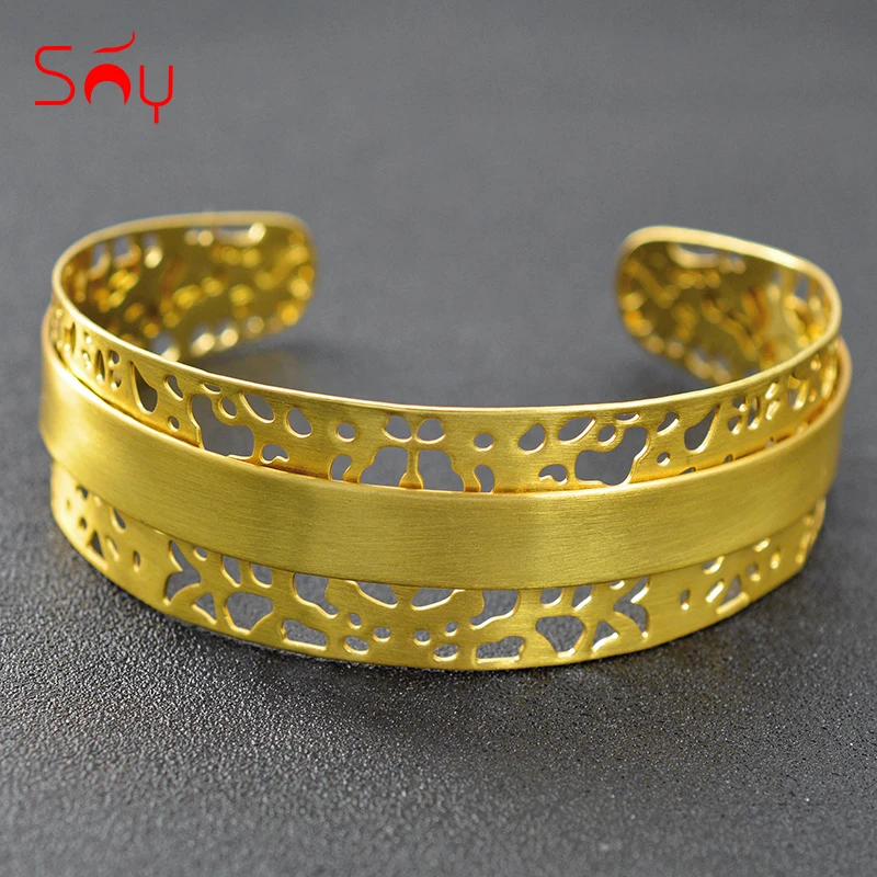

Sunny Jewelry Classic Jewelry Round Bangles For Women Gifts Cuff Bracelet For Wedding Anniversary Dubai Fashion Jewelry Findings