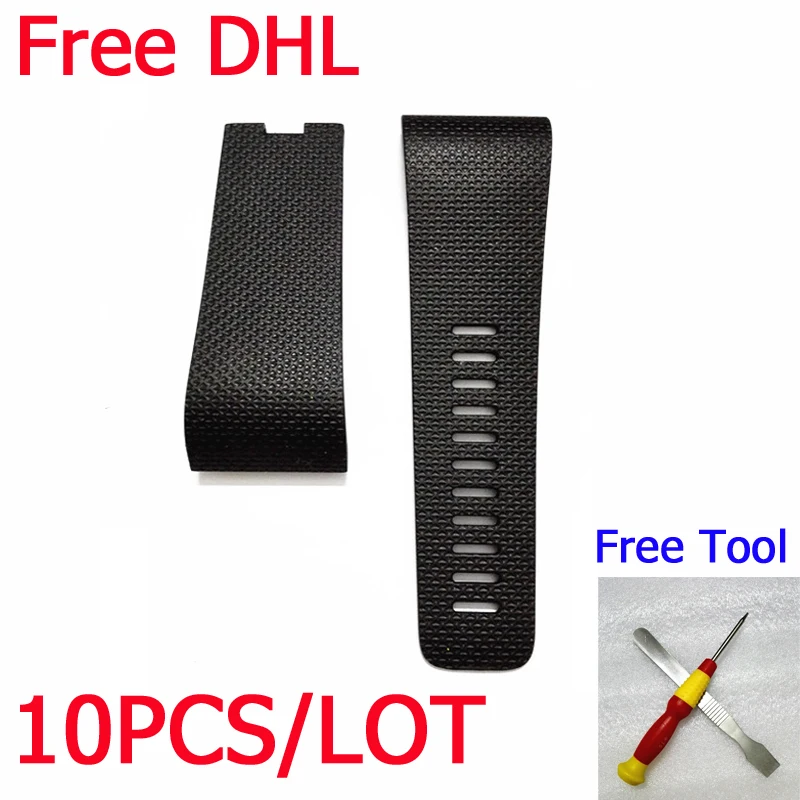 imágenes para 10 unids DHL Para Oleada Fitbit Pulsera Heart Rate tracker Reemplazo de correas de Reloj Bandas De Muñeca de Silicona Inteligente muñequera + conductor srew imágenes para 10 unids DHL Para Oleada Fitbit Pulsera Heart Rate tracker Reemplazo de correas de Reloj Bandas De Muñeca de Silicona Inteligente muñequera + conductor srew