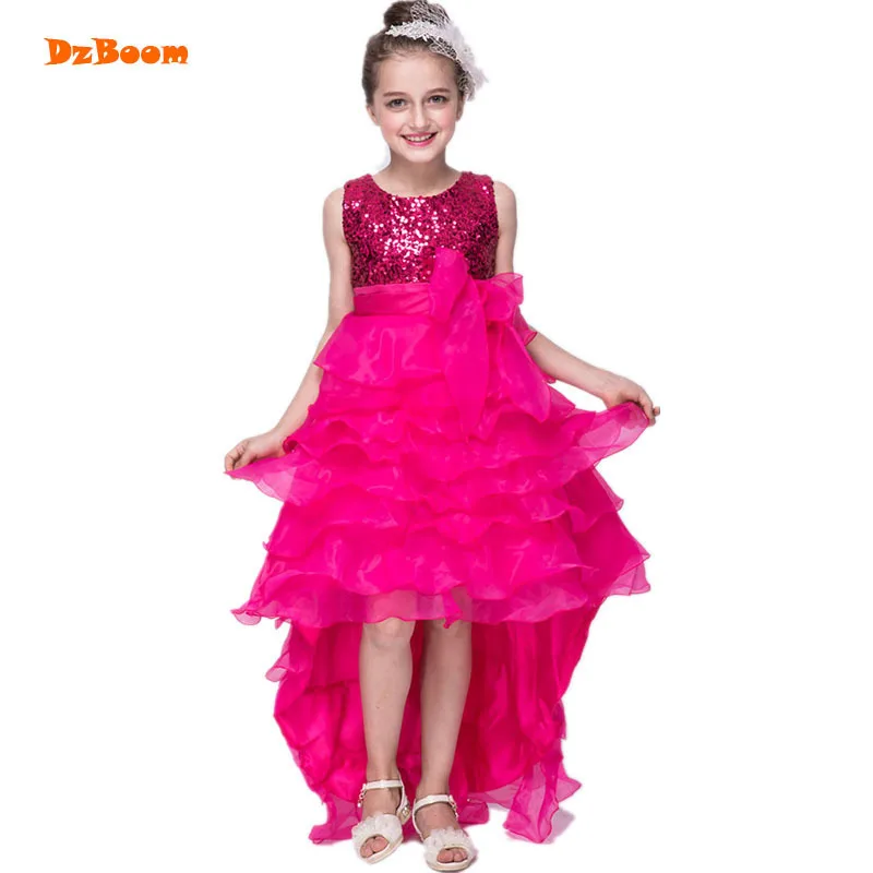 DzBoom 2017 Formal Princess Evening Party Dress Children New Design