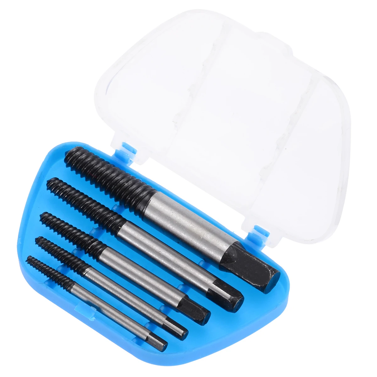5pcs Screw Extractor 3-18mm Broken Bolt Remover Drill Bit  Remover Easy Out Power Tool with Box