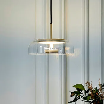 

Nordic Design LED Pendant Lights Loft Living Room Restaurant Hanging Lamp Creative Minimalist Bar Table Bedside Art Pendant Lamp