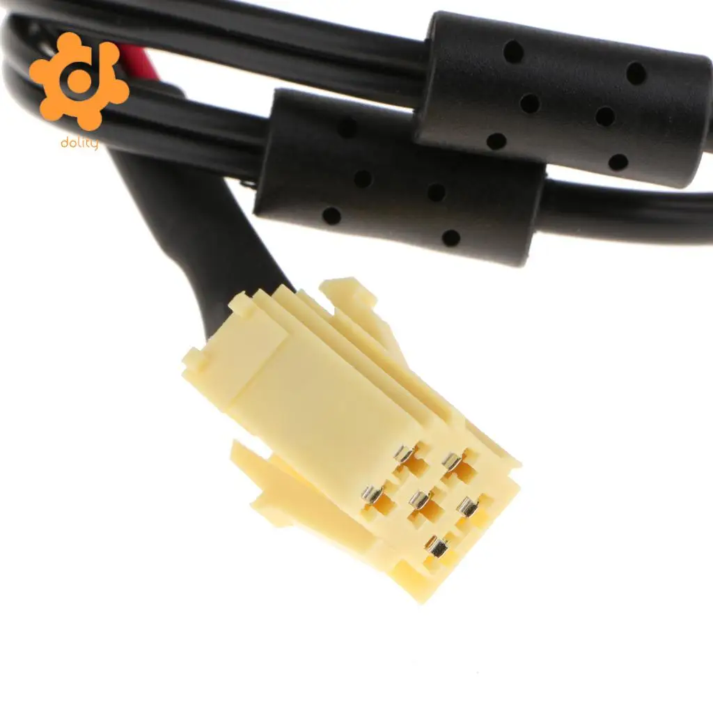 Mini ISO AUX Adapter 4RCA Cable for Blaupunkt VW Audi Seat Skoda Ford