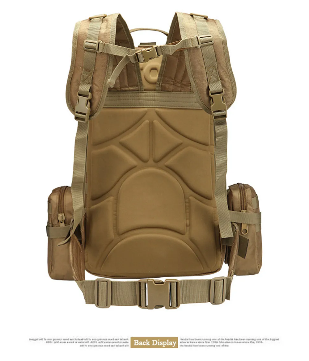 Atualizada do Montanhismo Fãs de Terceirização de Multi-funcional Versão Exército Pacote Caminhadas Combinação Mochila Grande-capacidade 36 Bolsas de pesca
