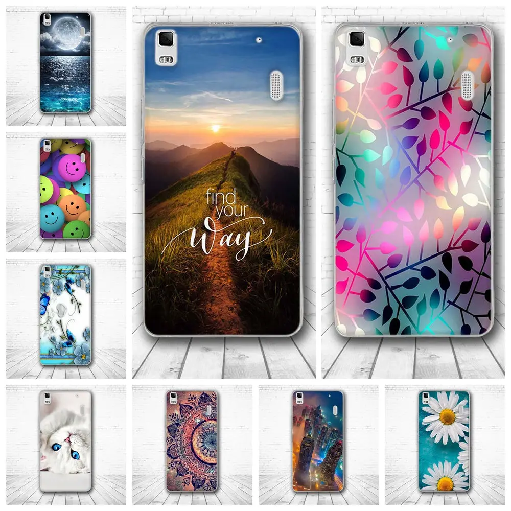 For Lenovo A7000 Case Silicone Tpu Back Cover For Lenovo K3 Note Case