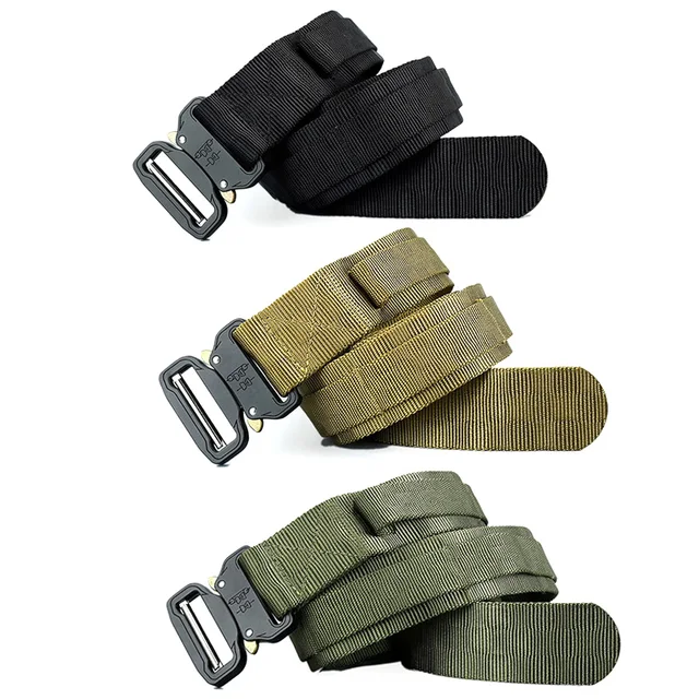 New Style Military Tactical Belt Nylon Molle Belt outdoor sport waist Belt for Hunting Camping Hiking