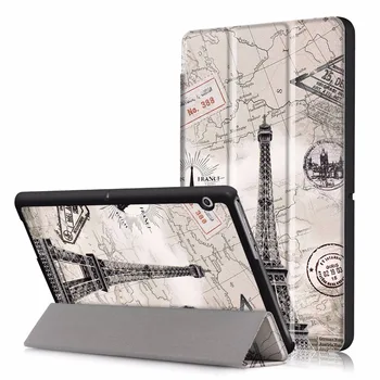 

Case for Huawei MediaPad T3 10 9.6 AGS-L09 AGS-L03 Slim Stand Flip Cover PU Leather Case for Honor Play Pad 2 9.6 inch+Film+Pen