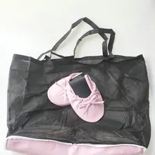 Красивые портативные балетки с карманами; женские складные дорожные туфли с сумкой