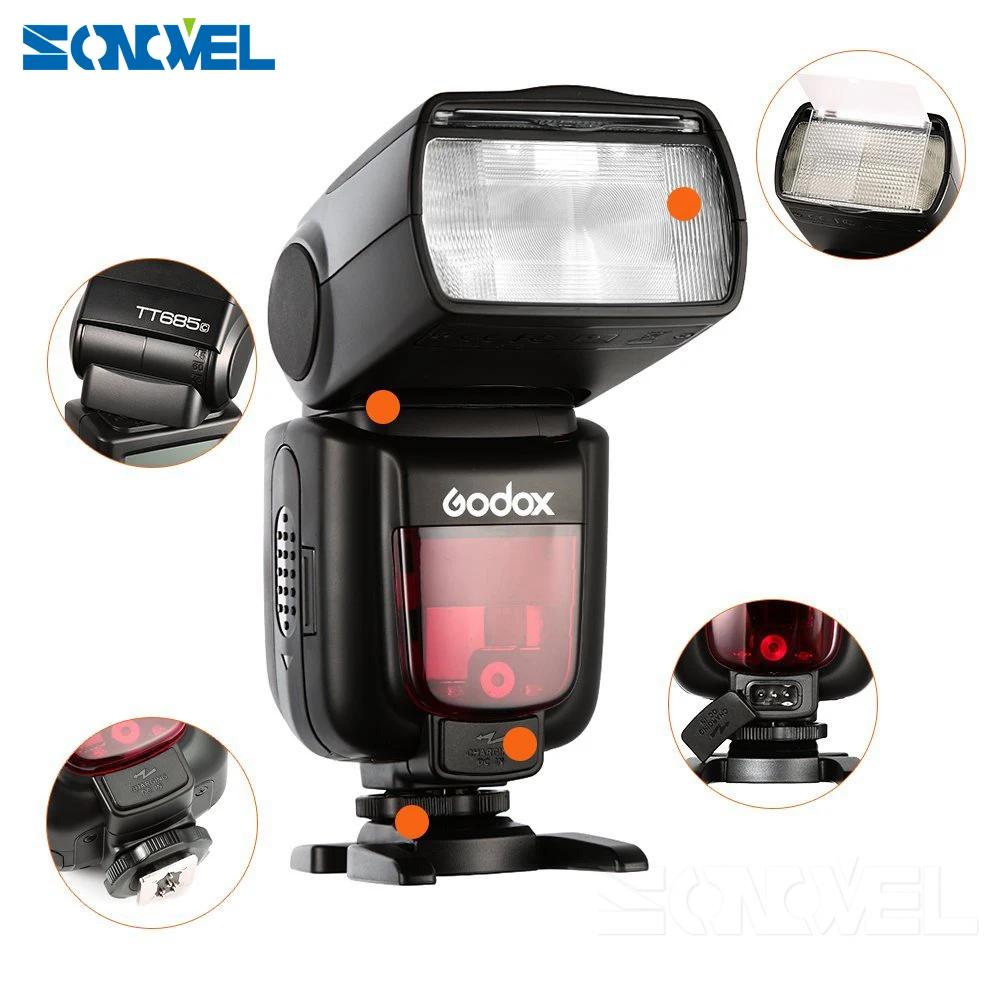 Godox TT685C/N/S/O/F Flash TTL  Flash speedlite